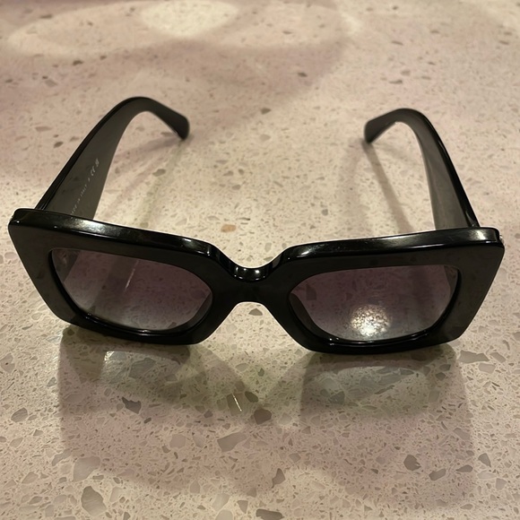 CHANEL Acetate Pearl Rectangle Sunglasses - Picture 5 of 10